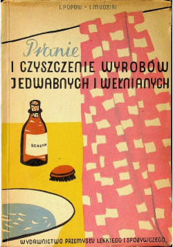 Pranie i czyszczenie wyrobów jedwabnych i wełnianych