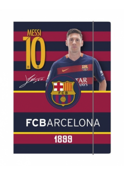 Teczka z gumką A4 FC Barcelona mix