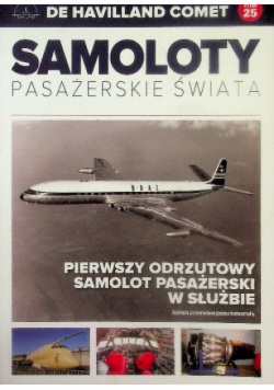 Samoloty pasażerskie świata Tom 25 De Havillant Comet