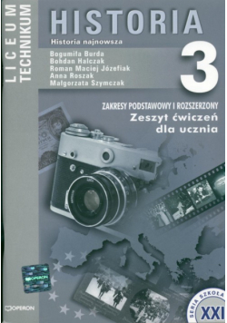 Historia 3 Zeszyt ćwiczeń