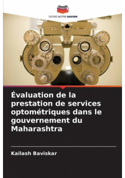 Évaluation de la prestation de services optométriques dans le gouvernement du Maharashtra