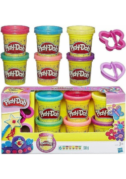 Play Doh - Confetti Compound 6-pak