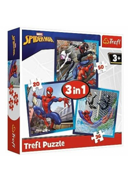 Puzzle 3w1 Pajęczy przyjaciele TREFL
