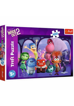 Puzzle 100 W głowie się nie mieści Disney Inside Out 2 16477