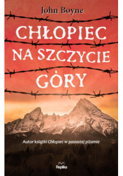 Chłopiec na szczycie góry