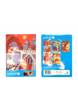 Kartki świąteczne UNICEF 5 sztuk