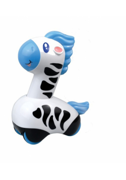 Pędzące zwierzątka zebra