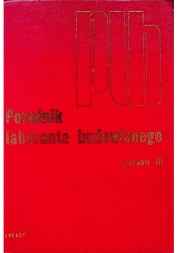 Poradnik laboranta budowlanego