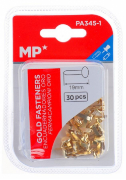 Ćwieki ozdobne złote 19mm x 30szt