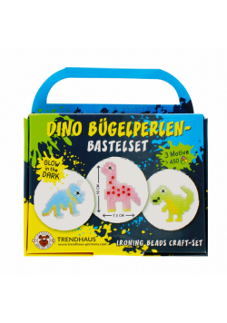 Zestaw koralików do prasowania DINO glow