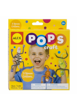 Zestaw Art&Craft Alex Pops - 3 stworki z łyżek