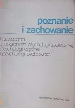 Poznanie i zachowanie