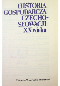 Historia gospodarcza Czechosłowacji XX wieku