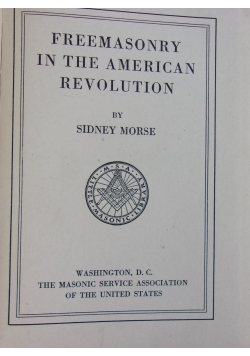 Freemasonry in the american revolution, 1924