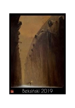 Kalendarz 2019 - Beksiński wzór 4 A3
