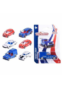 Majorette French Touch Premium Cars 6 rodzajów