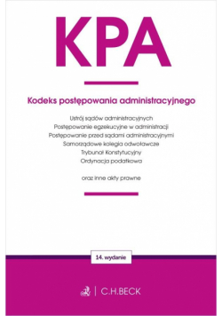 KPA. Kodeks postępowania administracyjnego w.14