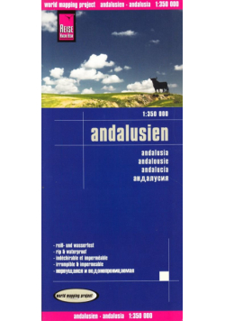 Andaluzja mapa 1:350 000 Reise Know-How