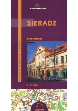 Sieradz Plan miasta 1:11 500