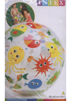 Piłka plażowa 61 cm mix wzorów