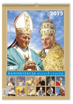 Kalendarz 2015 Kanonizacja wszech czasów