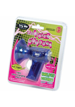 Mini modyfikator głosu niebieski