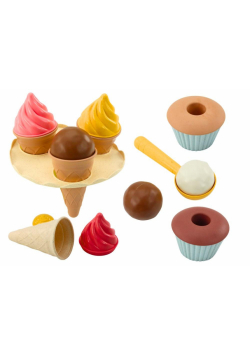 Zestaw do piasku Lody 16el