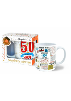 Kubek Premium Q Urodziny 50 (roczniki)