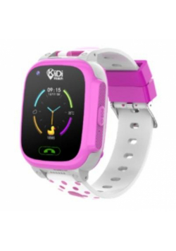Smartwatch dla dziecka z lokalizacją GPS KiDiZ Top różowy