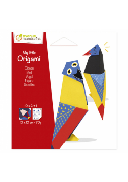 Papier origami 12x12 cm Ptak 20 arkuszy