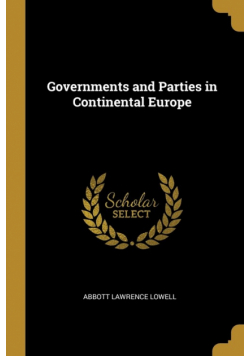 Governments and Parties in Continental Europe