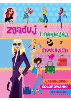 Zgaduj i naklejaj - z modelkami