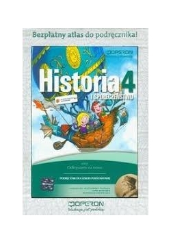 Historia i społeczeństwo 4. Podręcznik dla szkoły podstawowej + bezpłatny atlas do podręcznika. Nowa