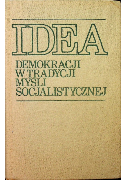 Idea demokracji w tradycji myśli socjalistycznej