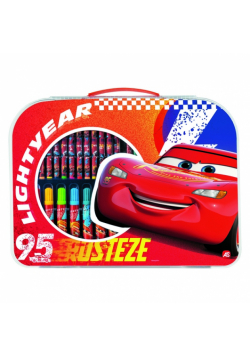 Zestaw artystyczny w walizce Cars