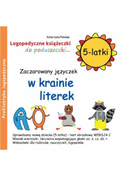 Zaczarowany języczek w krainie literek 5-latki