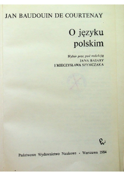 O języku polskim