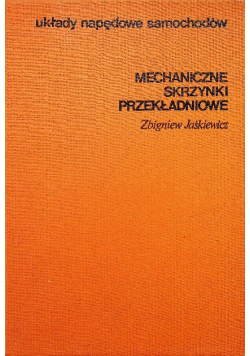 Mechaniczne skrzynki przekładniowe