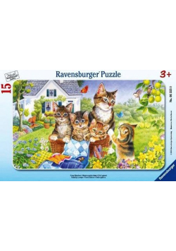 Puzzle ramkowe 15 Kocięta