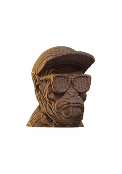 Puzzle 3D kartonowe - Three Wise Monkeys, See NE