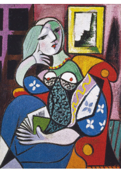 Puzzle Piatnik Picasso Kobieta z książką 1000