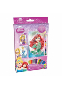 Wyklejane obrazki księżniczki Disney Princess