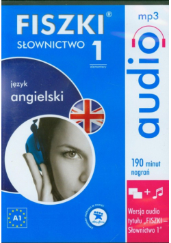 FISZKI audio Język angielski Słownictwo 1 CD