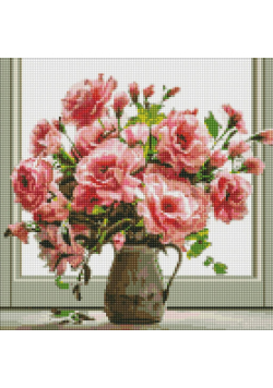 Diamentowa mozaika - Bouquet Aroma 40x40cm