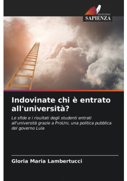 Indovinate chi è entrato all'università?