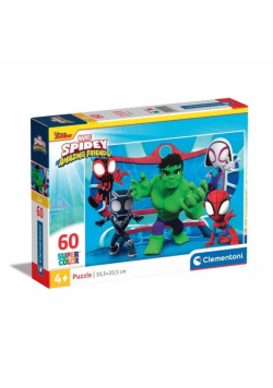 Puzzle 60 Super Kolor Marvel Spidey