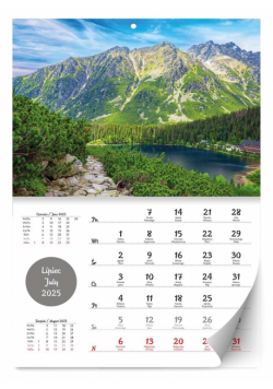 Kalendarz 2025 ścienny Lux Tatry i góry
