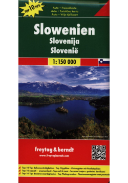 Słowenia mapa 1:150 000, Freytag&berndt