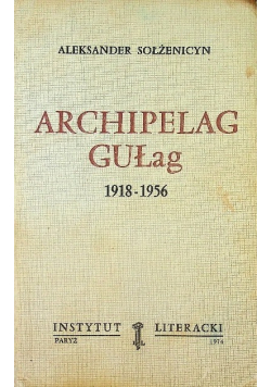 Archipelag GUŁag 1918  1956