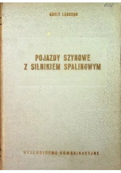 Pojazdy Szynowe z Silnikiem Spalinowym